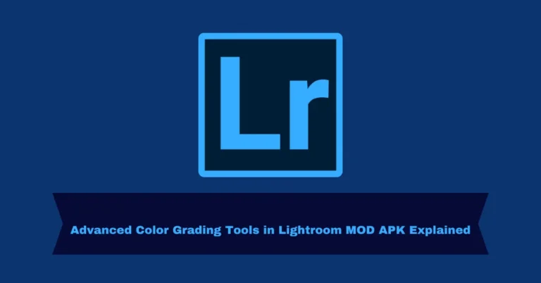 Advanced Color Grading Tools in Lightroom MOD APK Explained